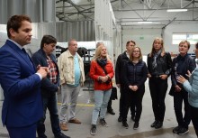[fot. B.Bujnowska-Kowalska] Goście z Wendelstein odwiedzili firmy z gminy Żukowo - powiększ