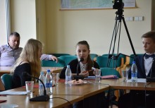[fot. Wojciech Kruk] I sesja Młodzieżowej Rady Gminy - powiększ