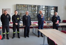 5 osób, Burmistrz przemawia - powiększ