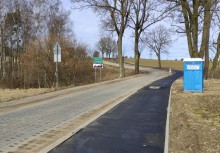 Budowa ścieżki rowerowej w Lniskach w ramach Węzła Rębiechowo - powiększ