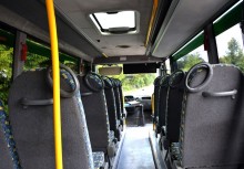 Wnętrze autobusu  - powiększ