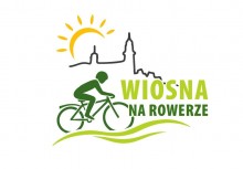 Logo akcji 'Wiosna na Rowerze'.  - powiększ