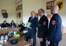 [fot. Anna Kowal]
Młodzieżowa drużyna pożarnicza z Wendelstein z wizytą u burmistrza - powiększ