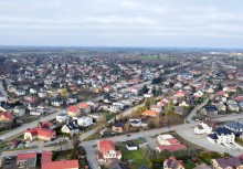 Żukowo, widok z lotu ptaka - powiększ