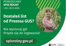 [baner w formacie jpg.] Rozpoczyna się Powszechny Spis Rolny - powiększ