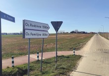 Ulica Pszenna w Baninie - powiększ