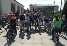 [fot. nadesłane] Aktywna, zdrowa i rowerowa szkoła w Skrzeszwie - powiększ