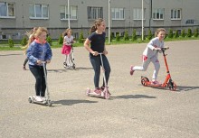 [fot. B.Bujnowska-Kowalska] Udany „Rowerowy Maj” w Gminie Żukowo - powiększ