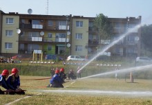 OSP Sulmin zwycięzcą gminnych zawodów sportowo – pożarniczych w Leźnie - powiększ
