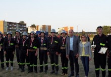 OSP Sulmin zwycięzcą gminnych zawodów sportowo – pożarniczych w Leźnie - powiększ