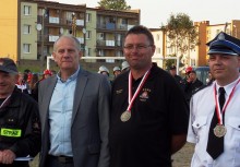 OSP Sulmin zwycięzcą gminnych zawodów sportowo – pożarniczych w Leźnie - powiększ