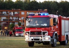 OSP Sulmin zwycięzcą gminnych zawodów sportowo – pożarniczych w Leźnie - powiększ