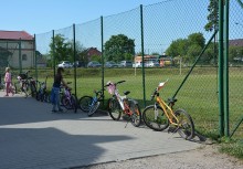 [fot. Wojciech Kruk] Rowerowy Maj 2018 - SP Skrzeszewo - powiększ