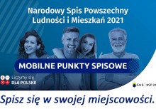 Mobilne punkty spisowe. Spisz się w swojej miejscowości.