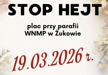 Plakat promujący akcję 'STOP HEJT'. - powiększ