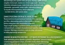 Ilustracja z domem i zielonym krajobrazem, a obok informacje o szkodliwości spalania odpadów w piecach – podkreślające zagrożenia dla zdrowia i środowiska. - powiększ
