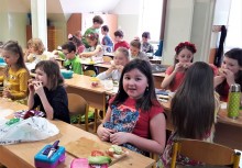 [fot. nadesłane] Pierwszy dzień wiosny w szkole w Borkowie - powiększ