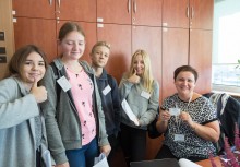[fot. nadesłane] Młodsi sprawdzają, czy starsi tabliczkę mnożenia znają - powiększ