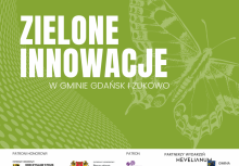 Baner z logo projektu 'Zielone innowacje' - powiększ