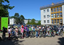 [fot. Wojciech Kruk] Rowerowy Maj 2018 - SP 1 Żukowo - powiększ