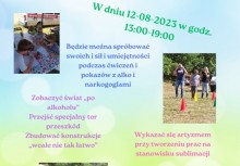 Plakat wydarzenia 'Profilaktyka Kolorem Malowana' - powiększ