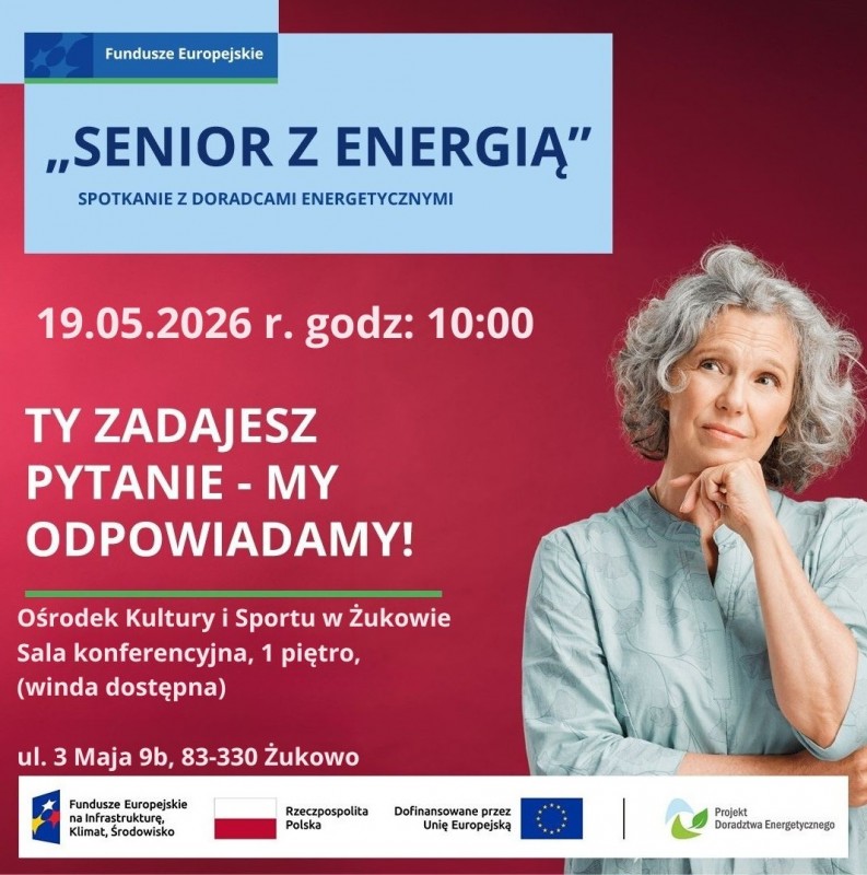 Senior z energią – spotkanie z doradcami energetycznymi
