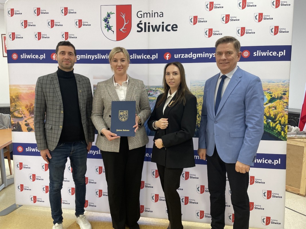 Nawiązanie relacji i wspólne cele – Gmina Żukowo odwiedza Śliwice