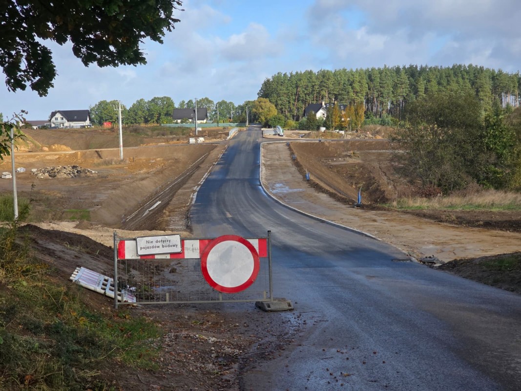 Uwaga – czasowe zamknięcie ul. Leśnej w Niestępowie
