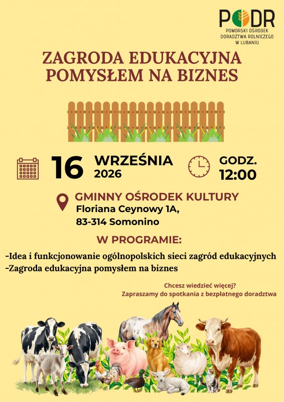 Pomysł na rozwój gospodarstwa? Dowiedz się, czym jest zagroda edukacyjna
