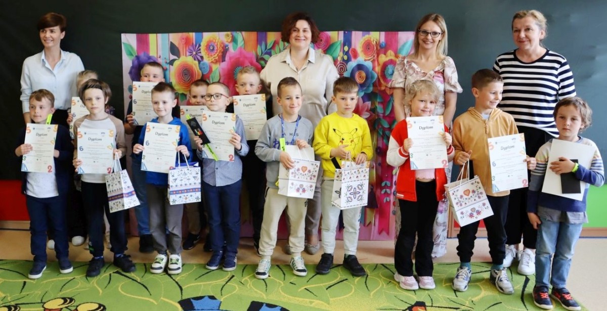 Przedszkolaki rywalizowały w konkursie matematycznym