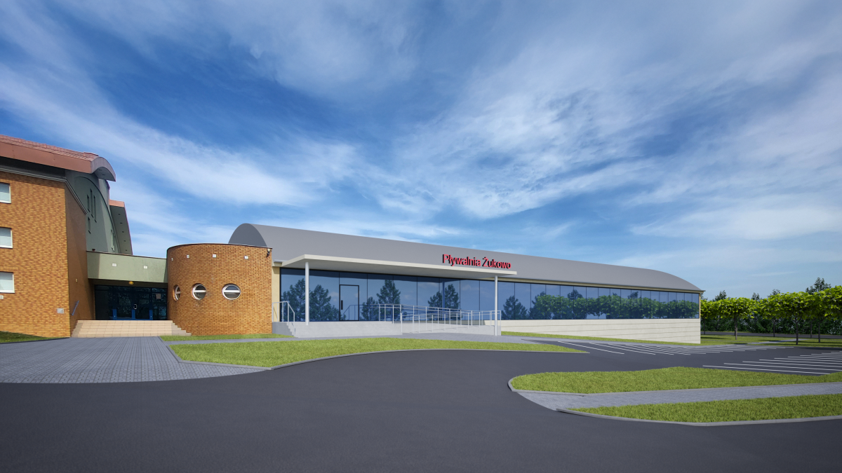 Basen w Żukowie – zakończono prace nad projektem koncepcyjnym